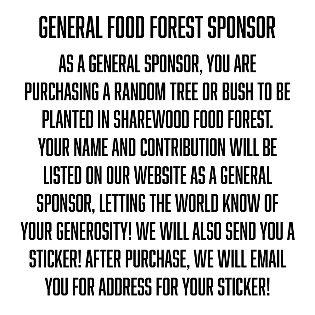 general sponsor details